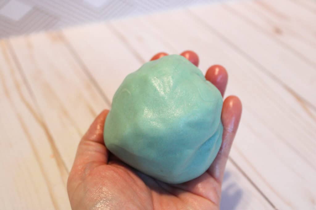 peep playdough in a ball