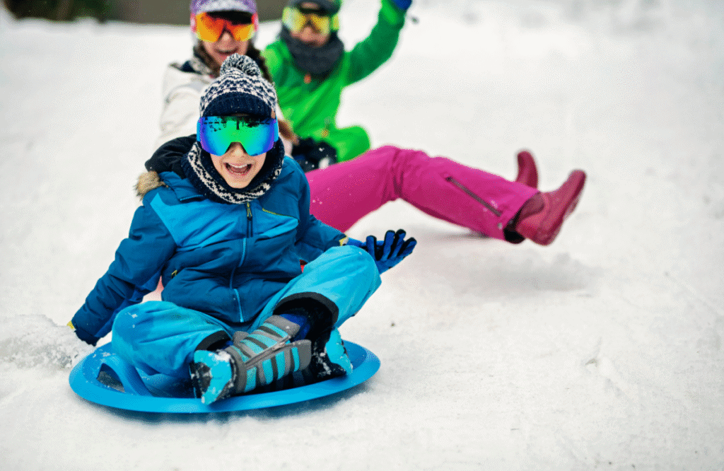 Winter Outdoor Activities for Kids_ Winter Obstacle Course