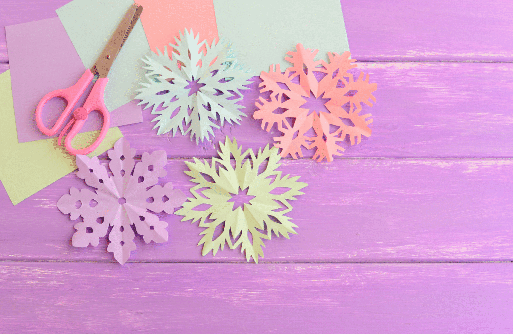 Winter Outdoor Activities for Kids_ Winter Snowflakes Craft