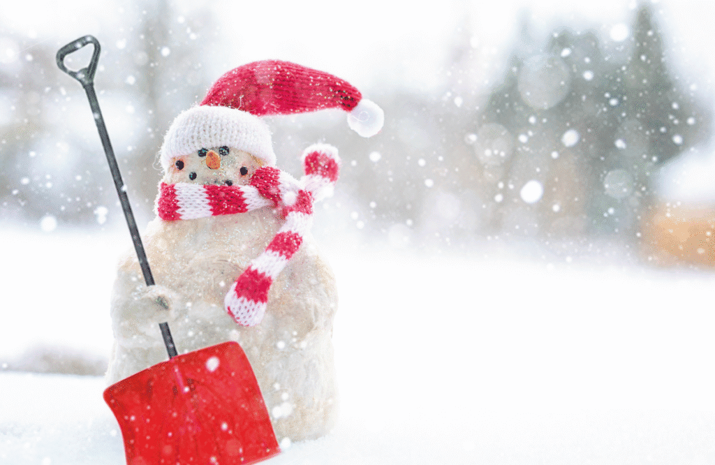 Winter Outdoor Activities_ Toddler Snow Sculptures